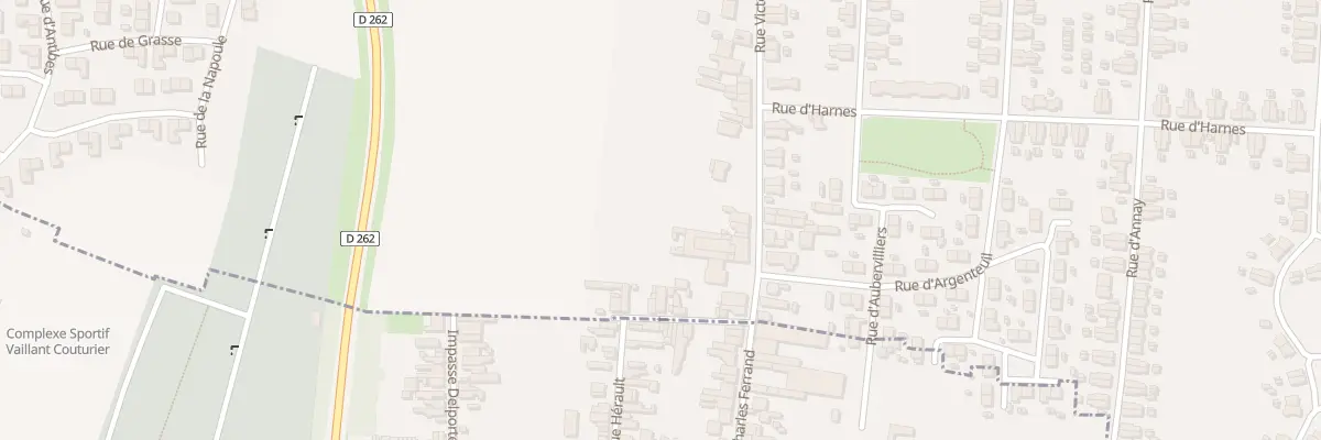 Plan du 821 Rue Victor Hugo à Noyelles-sous-Lens