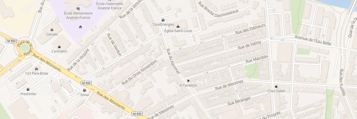 Plan du 88 Rue de Valmy à Armentières