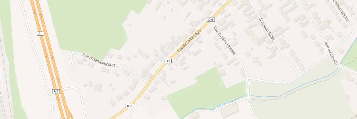 Plan du 33 Rue de Saint-léger à Croisilles