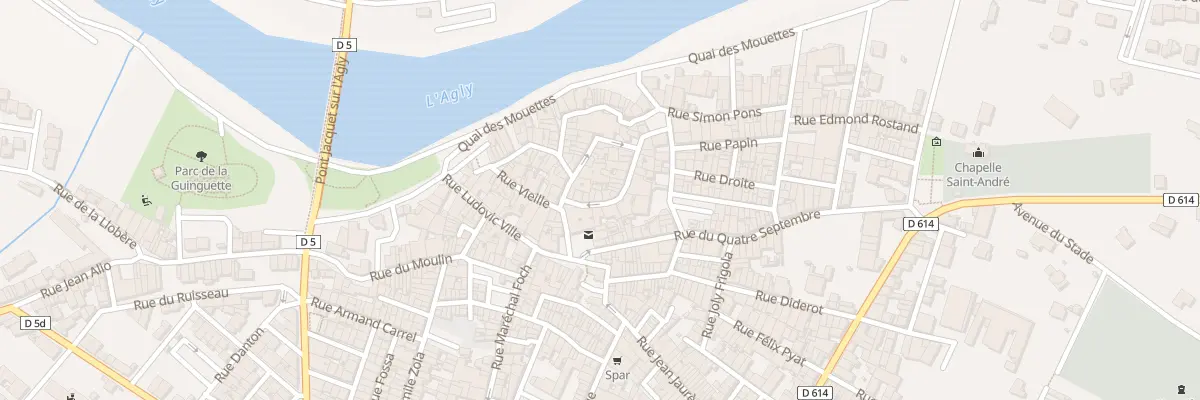 Plan du 7 Rue du Portail Neuf à Rivesaltes