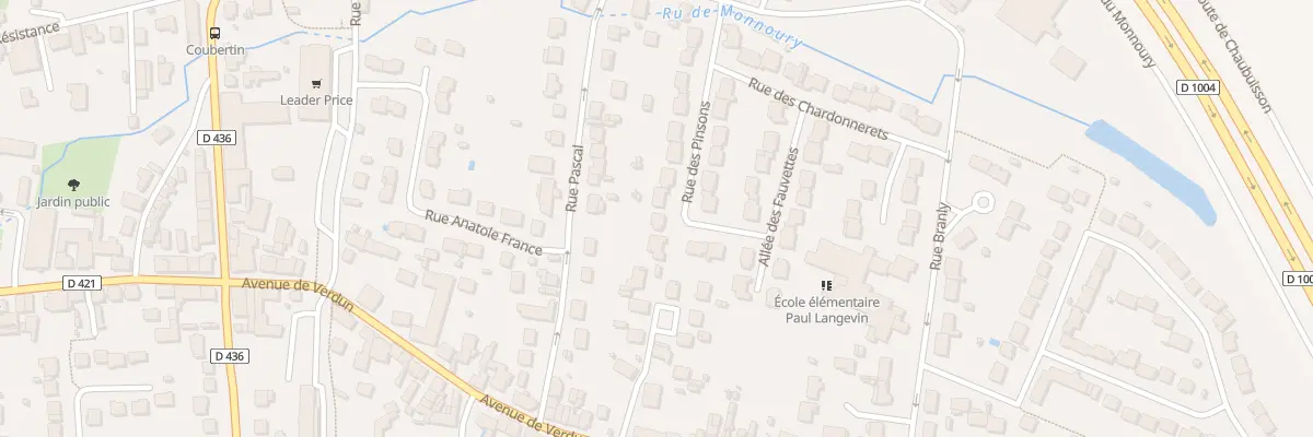Plan du 14 Rue des Pinsons à Fontenay-Trésigny