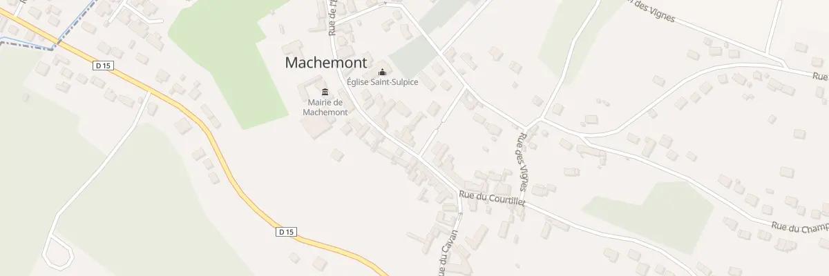 Plan du 10 Rue de l’Eglise à Machemont