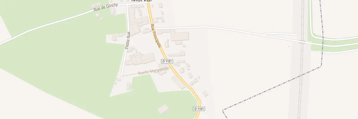 Plan du 21 Rue Principale à Morval