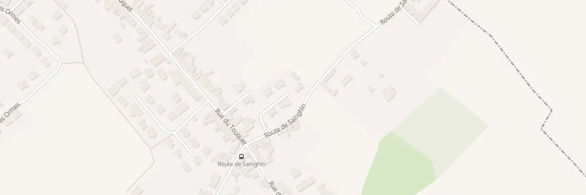 Plan du 103 Rte de Sainghin à Marquillies