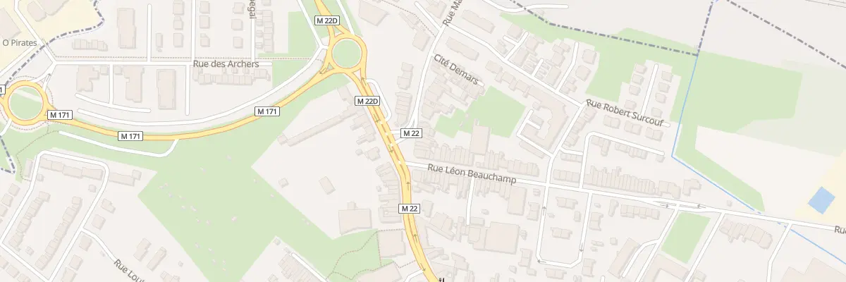 Plan du 25 Rue Marle à La Chapelle-d’Armentières