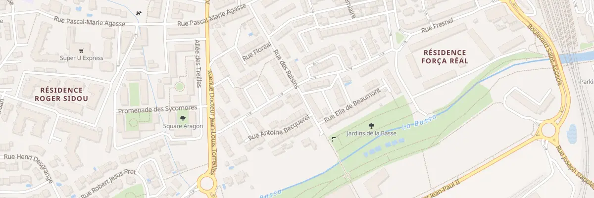 Plan du 18 Rue des Raisins à Perpignan