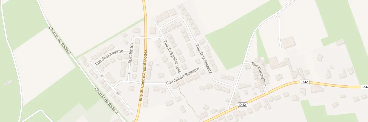 Plan du 6 Rue du 08 Juillet 1846 à Fampoux