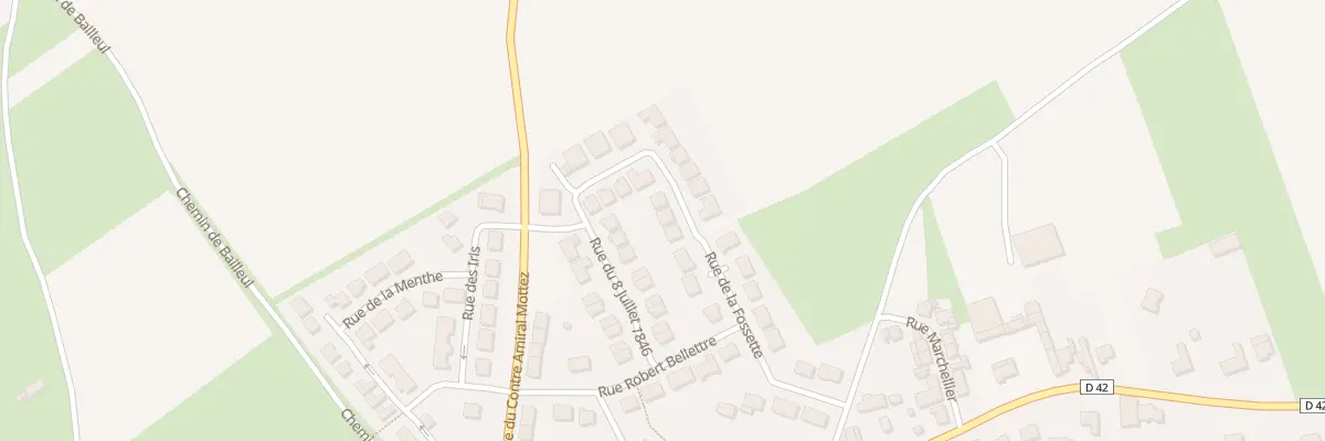 Plan du 11 Rue de la Fossette à Fampoux