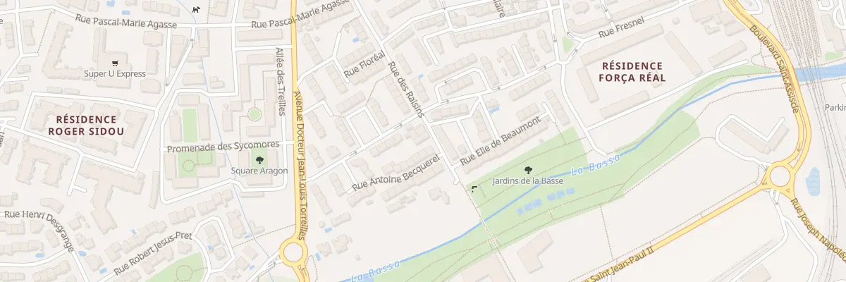 Plan du 18B Rue des Raisins à Perpignan