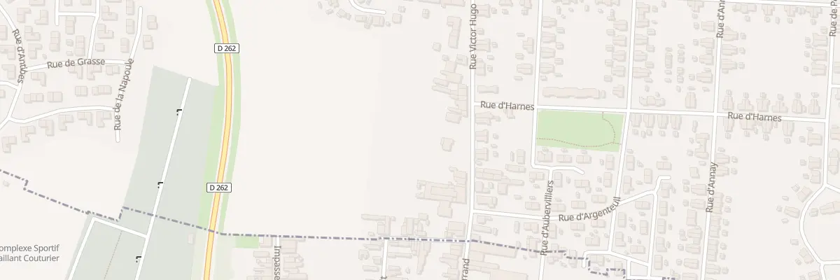 Plan du 785 Rue Victor Hugo à Noyelles-sous-Lens