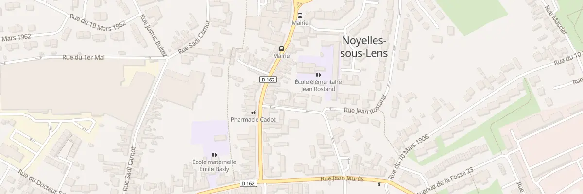 Plan du 26 Rue de la République à Noyelles-sous-Lens