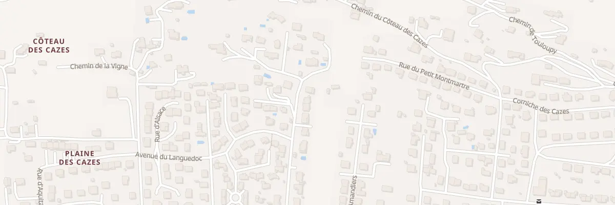 Plan du 214B Che de la Croix de Montels à Saint-Affrique