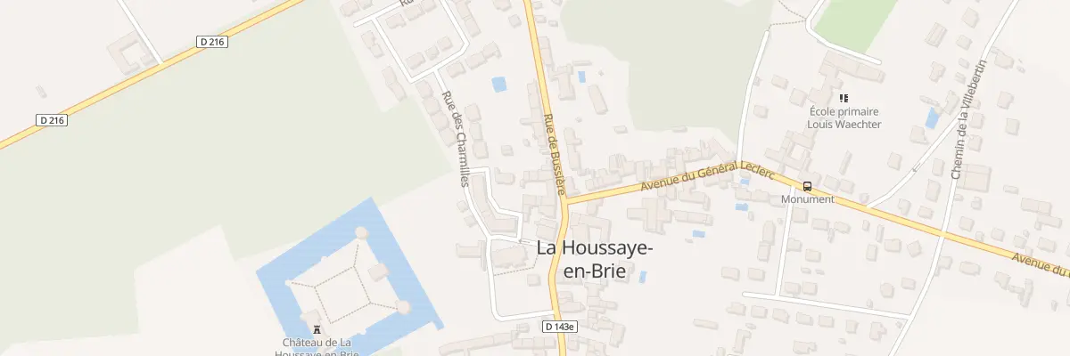 Plan du 69A Rue de Bussiére à La Houssaye-en-Brie