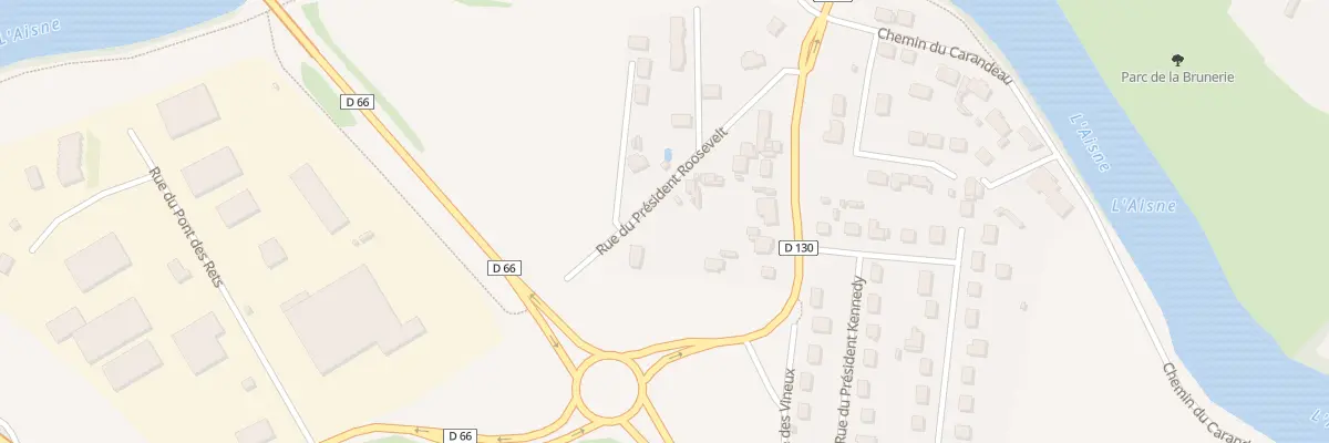 Plan du 159 Rue du Pdt Roosevelt à Choisy-au-Bac