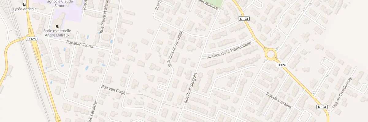 Plan du 17 Rue Van Gogh à Rivesaltes