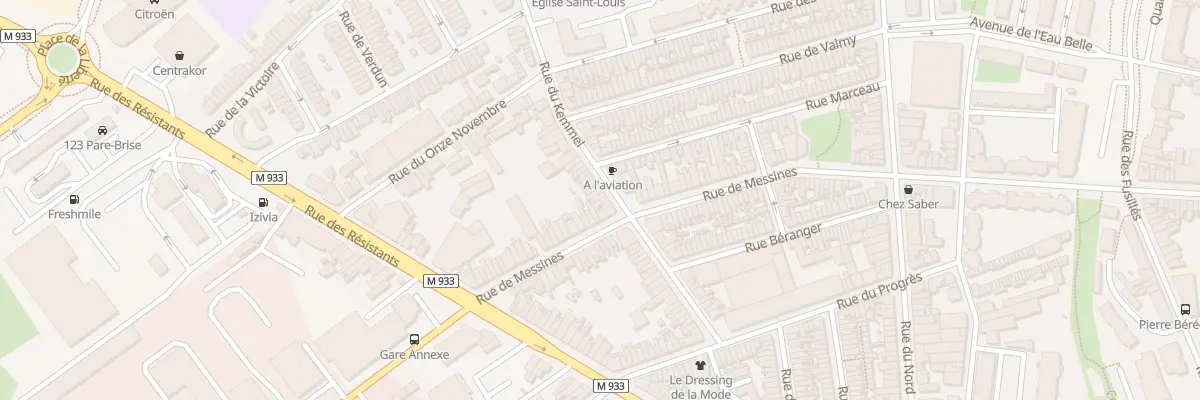 Plan du 39 Rue du Kemmel à Armentières