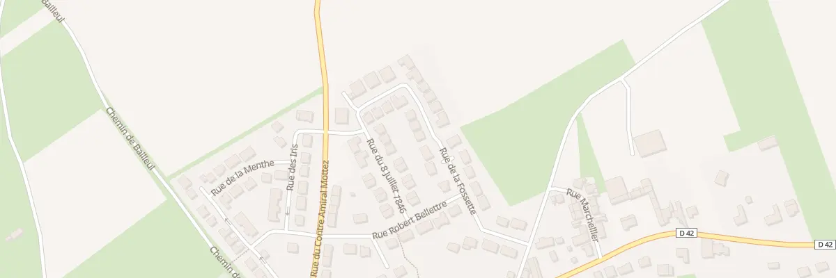 Plan du 9 Rue de la Fossette à Fampoux