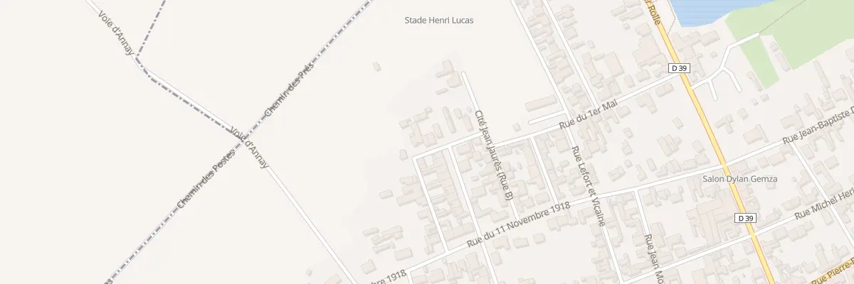 Plan du 36 Rue Jean Goudin à Annay