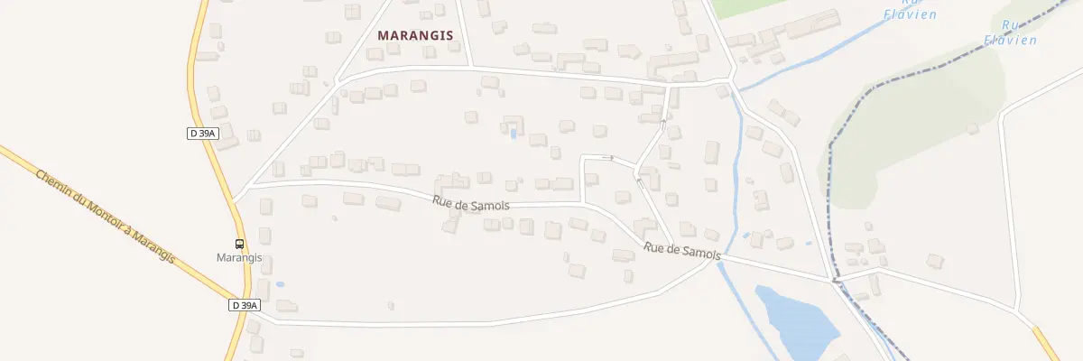 Plan du 27 Rue de Samois à Vernou-la-Celle-sur-Seine