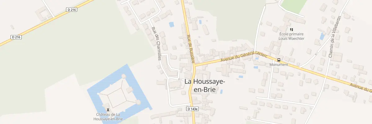 Plan du 33 Rue de Bussiére à La Houssaye-en-Brie