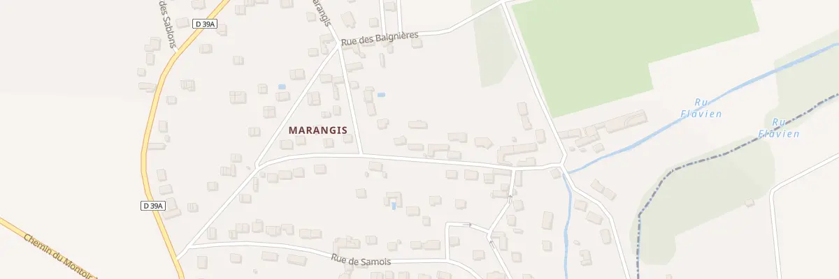 Plan du 29 Rue Grande de Marangis à Vernou-la-Celle-sur-Seine