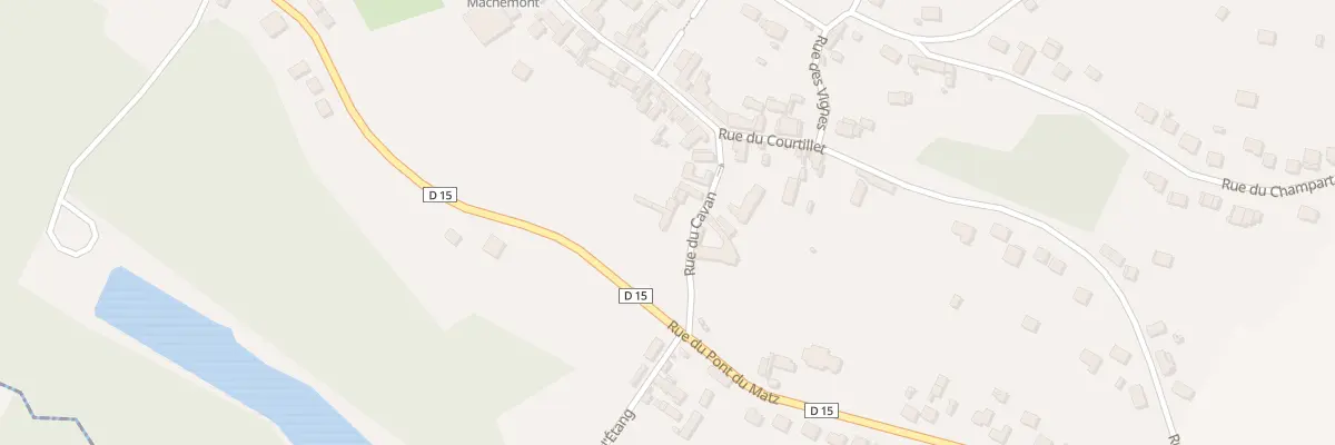 Plan du 8 Rue de Cavan à Machemont
