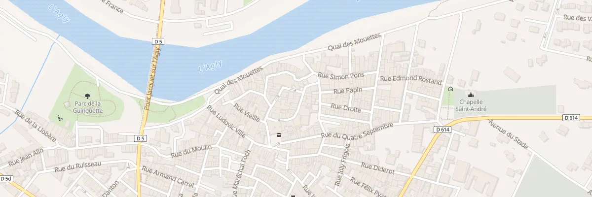Plan du 23 Rue du Portail Neuf à Rivesaltes