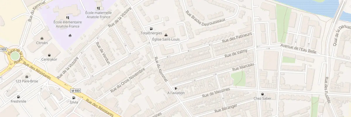 Plan du 99 Rue des Patineurs à Armentières