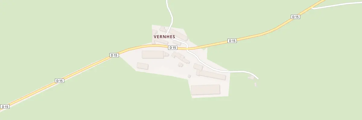 Plan du 5371 Les Vergnes à Curières
