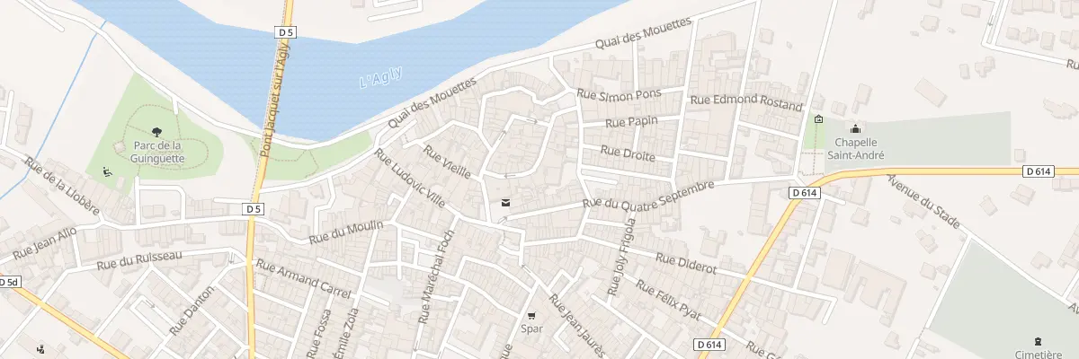 Plan du 10 Rue du Portail Neuf à Rivesaltes