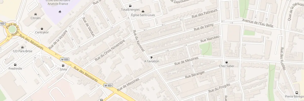 Plan du 102 Rue Marceau à Armentières