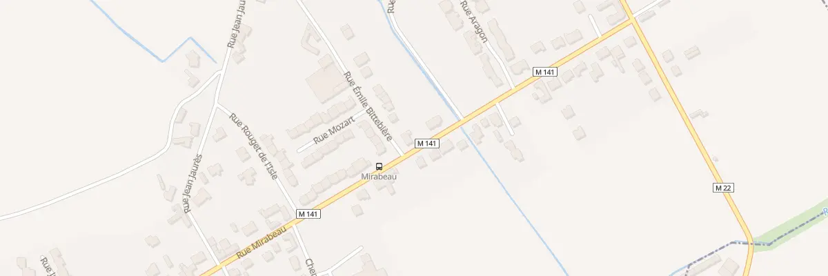 Plan du 1 Rue Émile Bittebière à Hantay