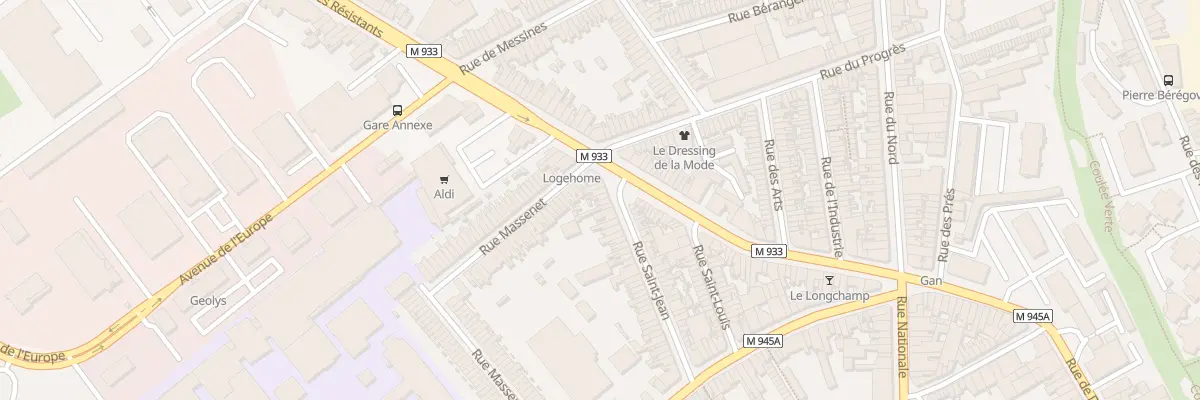 Plan du 63 Rue Saint Jean à Armentières