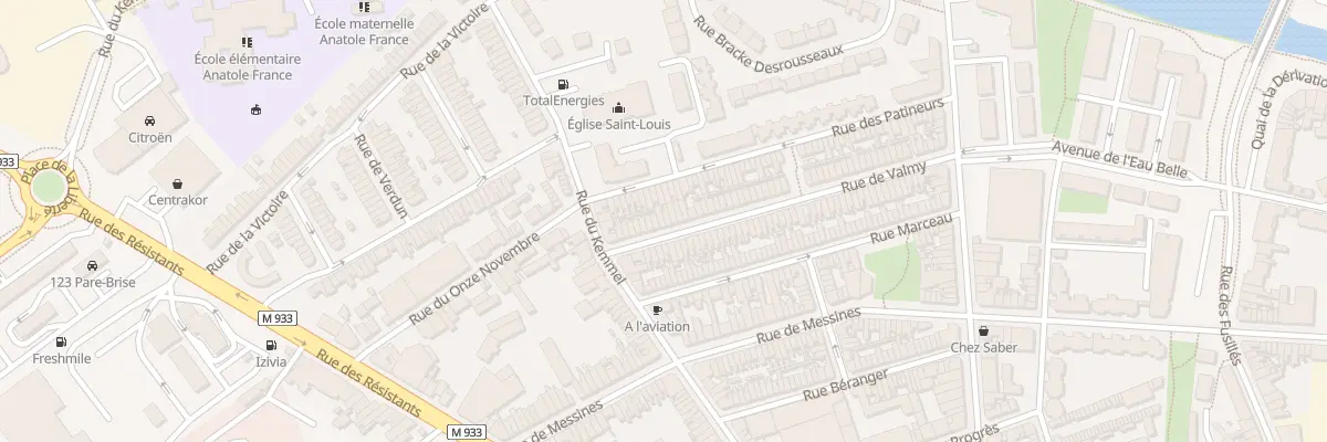 Plan du 76E Rue de Valmy à Armentières