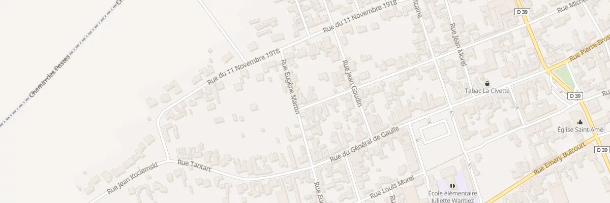 Plan du 53 Rue Léon Boursier à Annay