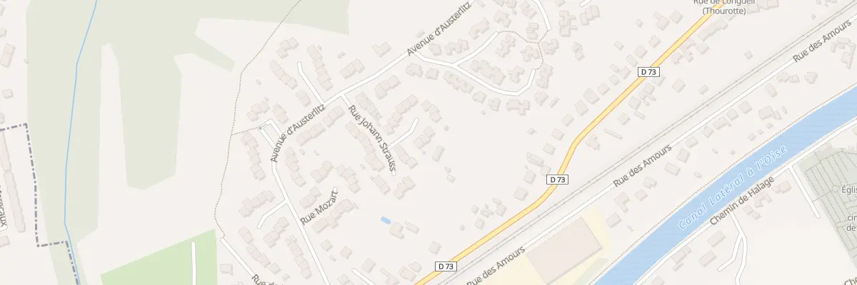 Plan du 4 Rue Rouget de Lisle à Thourotte