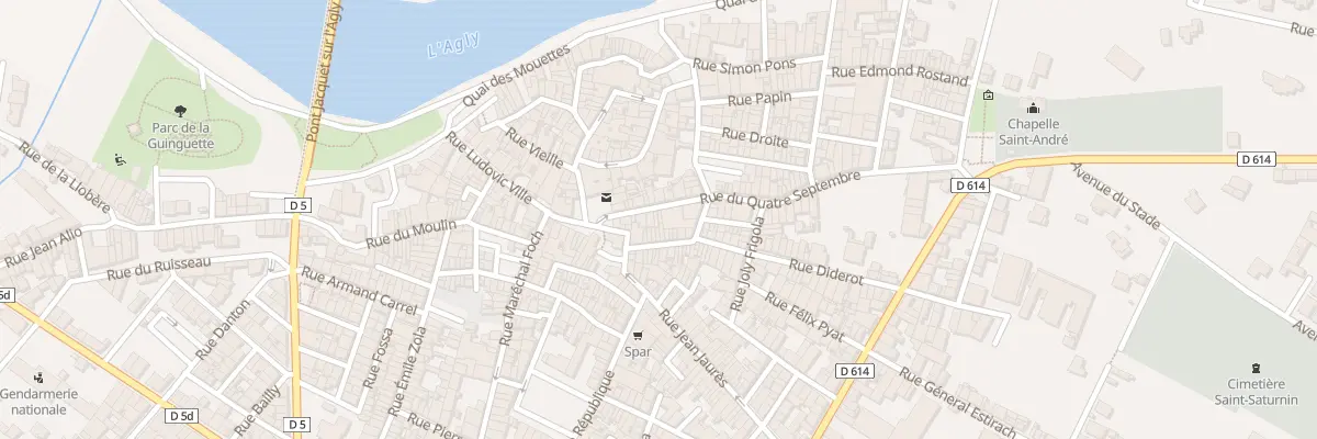 Plan du 12 Rue du Quatre Septembre à Rivesaltes