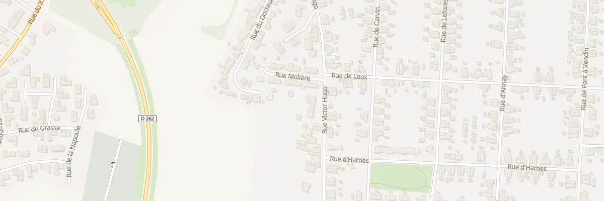 Plan du 653 Rue Victor Hugo à Noyelles-sous-Lens