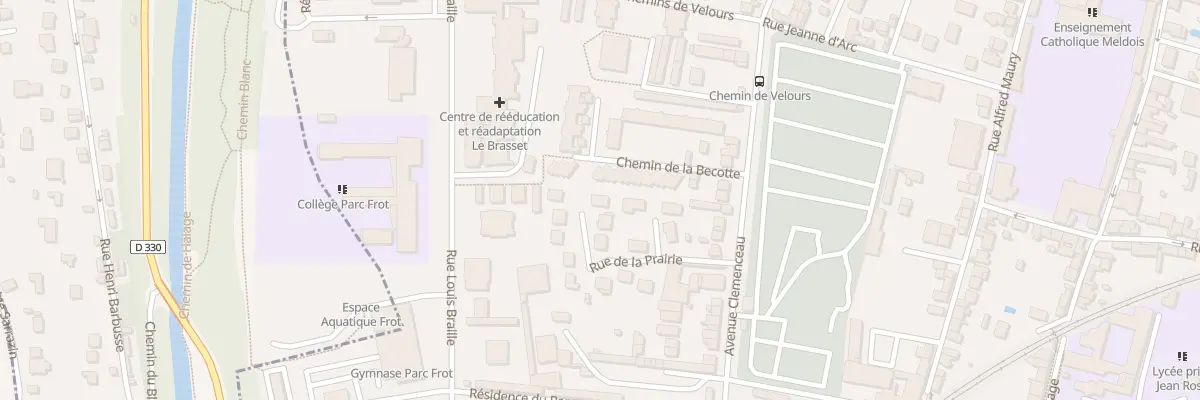 Plan du 32 Rue de la Prairie à Meaux