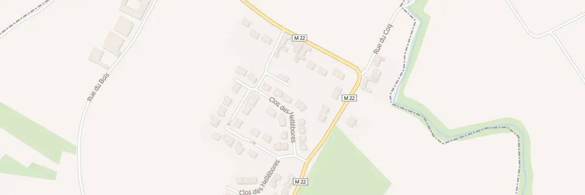 Plan du 47 Clos des Helleborres à Hantay