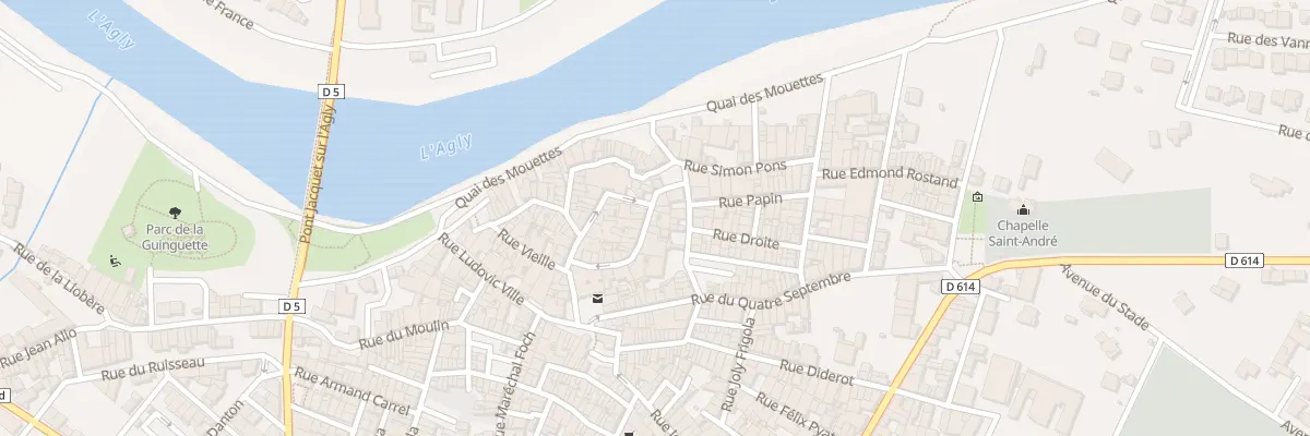 Plan du 16 Rue du Portail Neuf à Rivesaltes