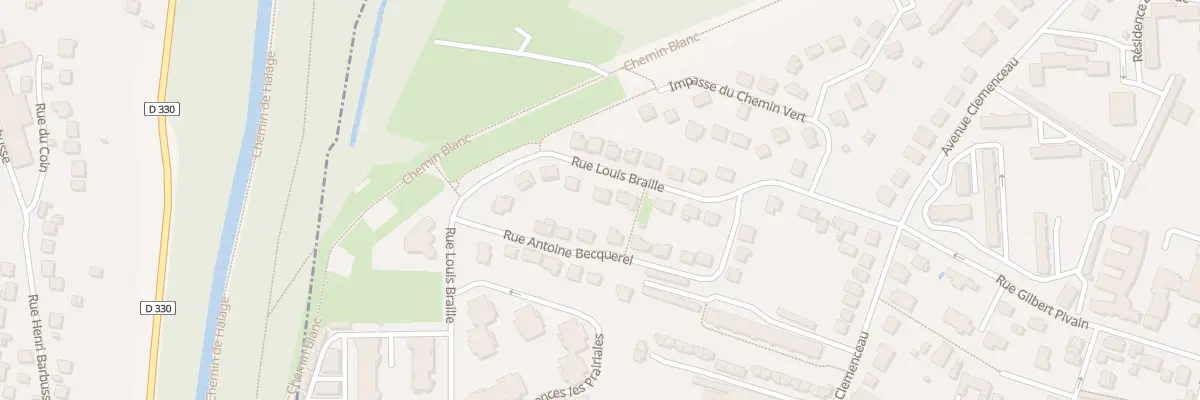 Plan du 66 Rue Louis Braille à Meaux