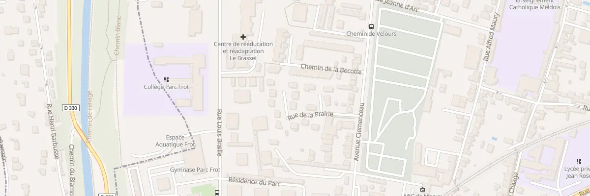 Plan du 30 Rue de la Prairie à Meaux