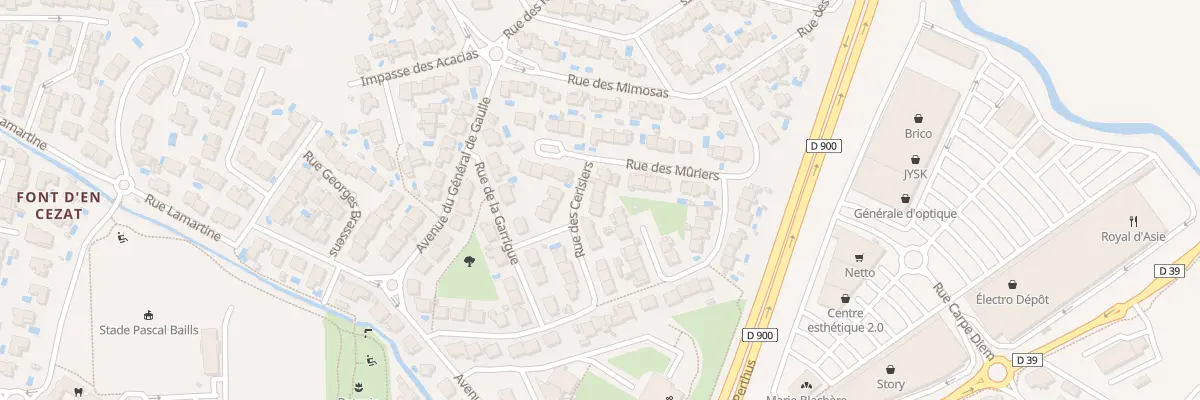 Plan du 19 Rue des Cerisiers à Pollestres