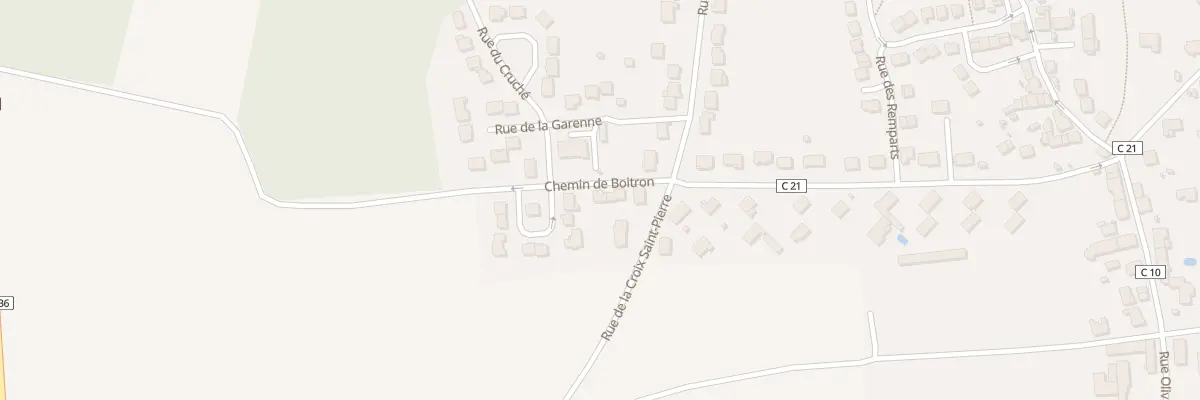 Plan du 3 Che de Boitron à Marles-en-Brie