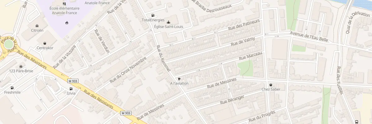Plan du 81 Rue de Valmy à Armentières