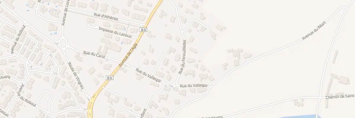 Plan du 3B Rue des Fenouilledes à Rivesaltes