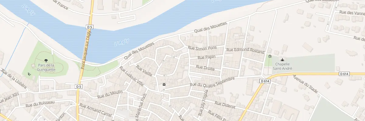 Plan du 18 Rue du Portail Neuf à Rivesaltes