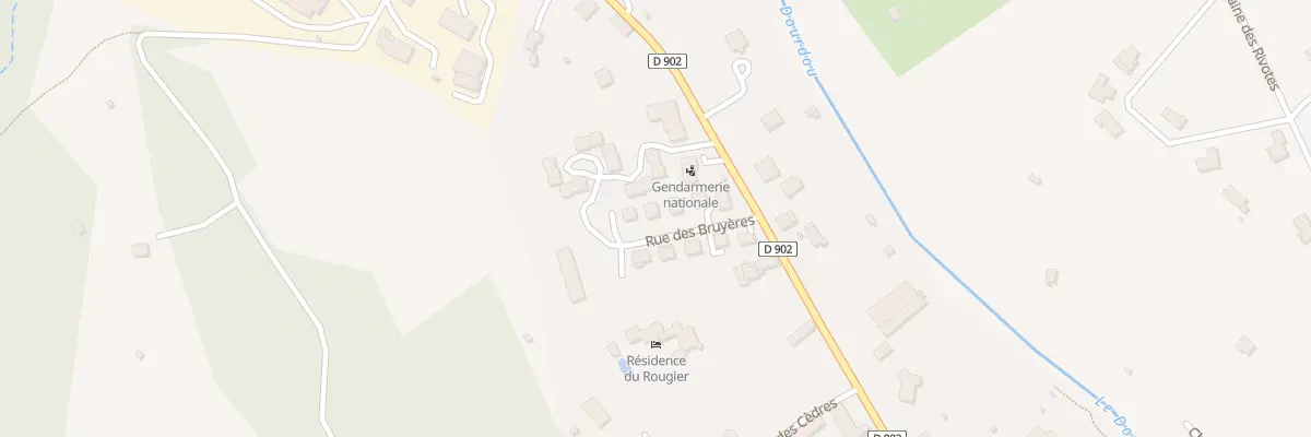 Plan du 8 Rue des Bruyères à Camarès