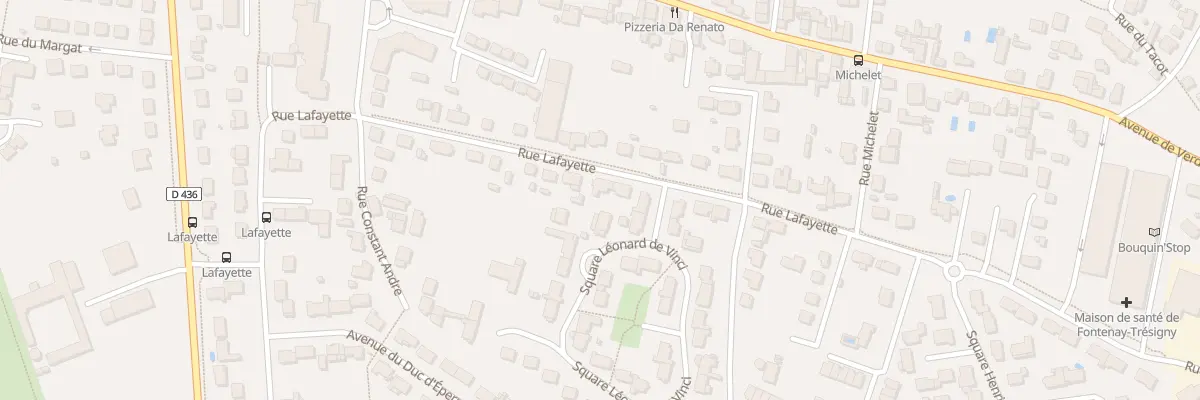 Plan du 22 Rue Lafayette à Fontenay-Trésigny